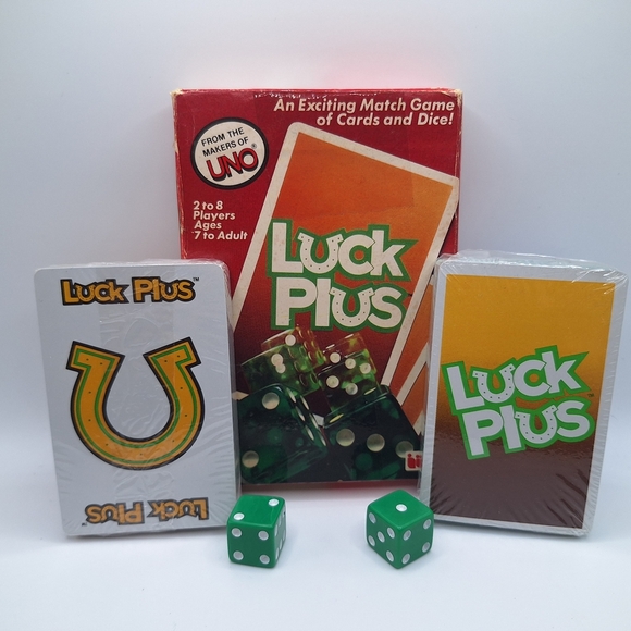 Luck Plus Card and Dice Game Set - Picture 1 of 6